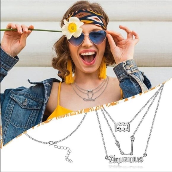 Set Of Aquarius Necklaces - Picture 4 of 4